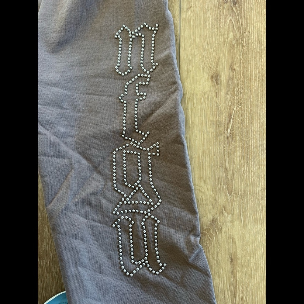 Darc Sport brown studded sweatpants - Picture 3 of 8
